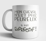 tasse mon cheval est expressif (dos)