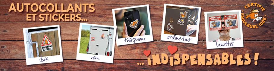 Autocollants et stickers CARAMEL – humour à coller partout ! Autocollants et stickers CARAMEL apposés sur différents supports : téléphone, ordinateur, van, lunettes…