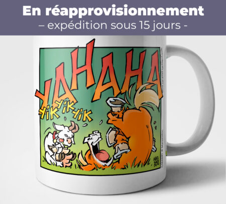 Rupture de stock de la Tasse CARAMEL – fou rire avec PASSA (vue principale)